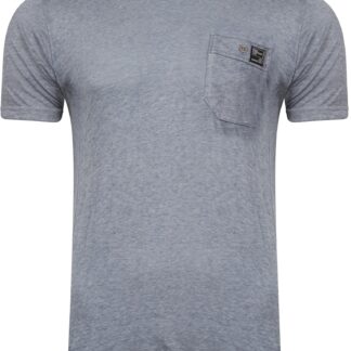 T-Shirts Burnwest Crew Neck Burnout T-Shirt with Pocket in Vintage Indigo - Dissident / S - Tokyo Laundry