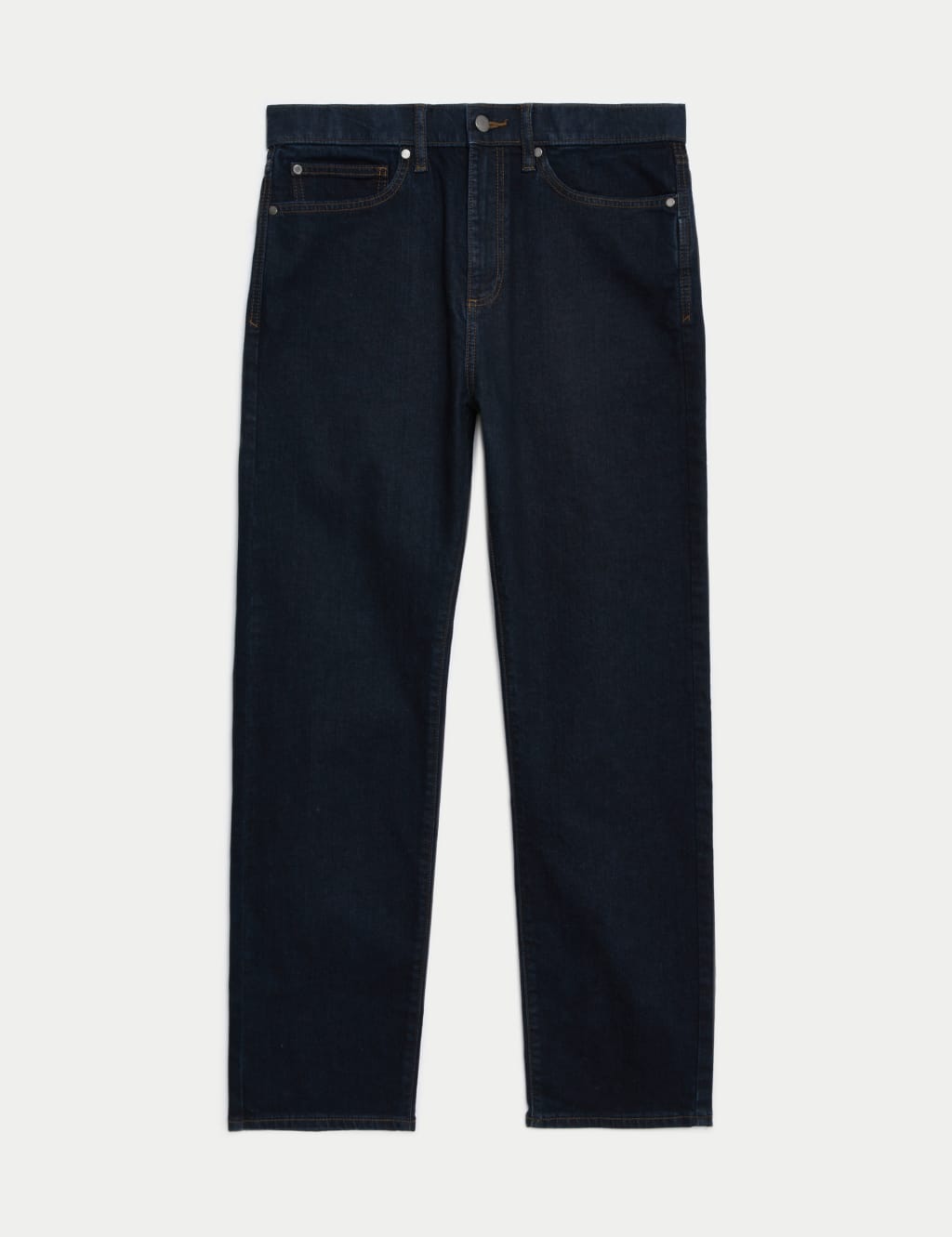 M&S Straight Fit Jeans with Stormwear™ Dark Indigo